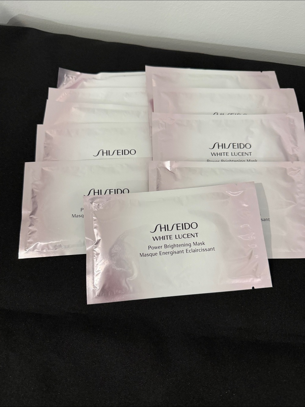 Shiseido White Lucent Power Brightening Mask — Pale Pink Sachets